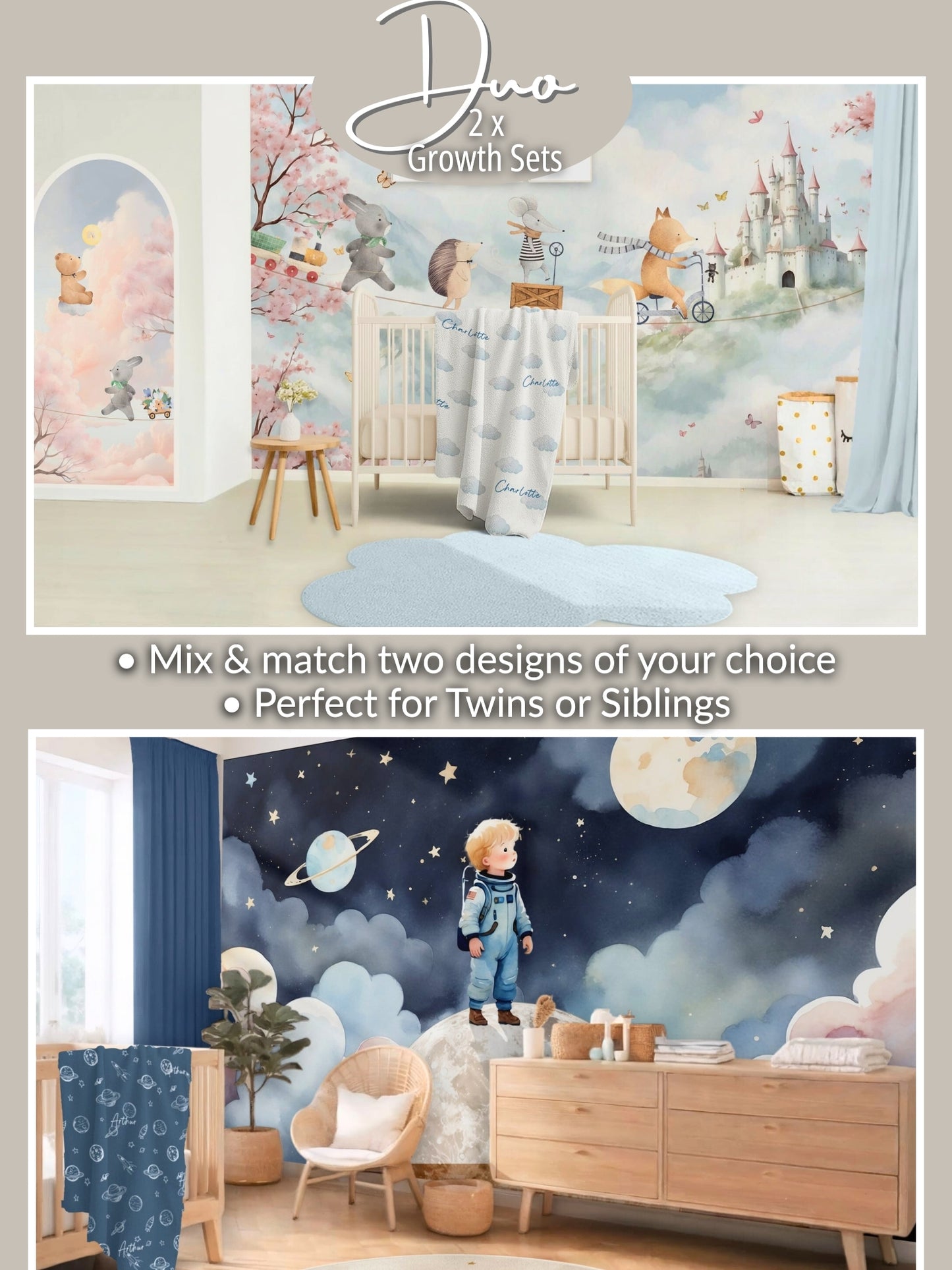 Space Astronaut Universe Nursery Set