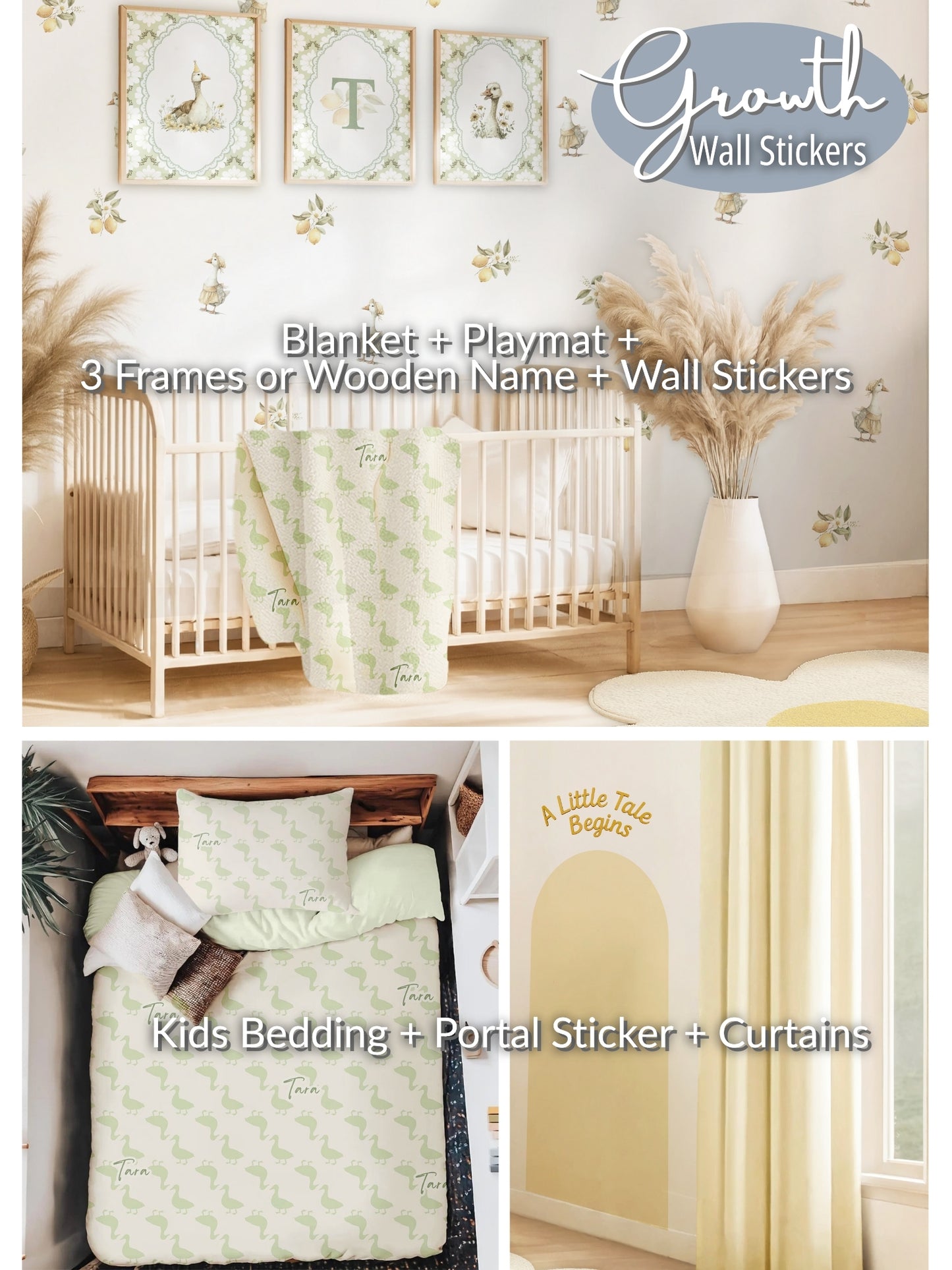 Duck Dream World Nursery Set