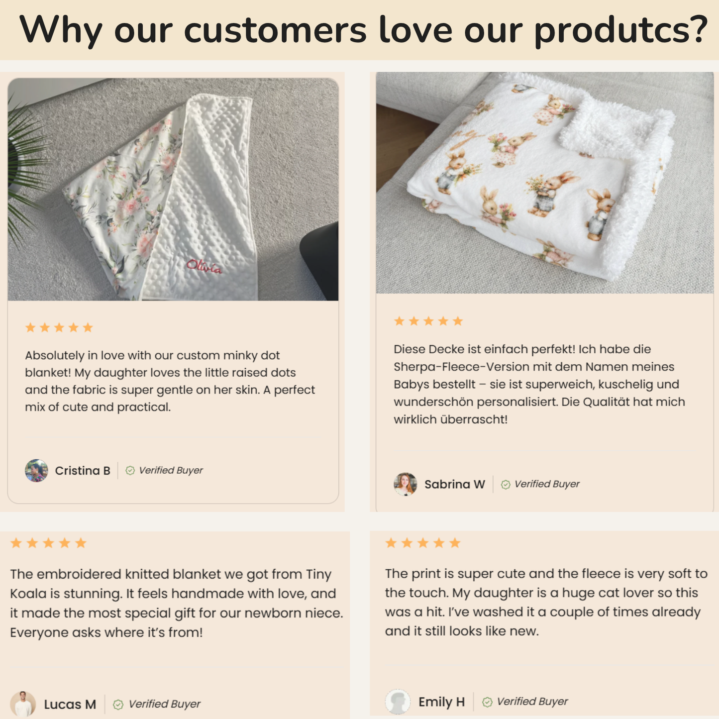 Boho Personalized Baby Blanket