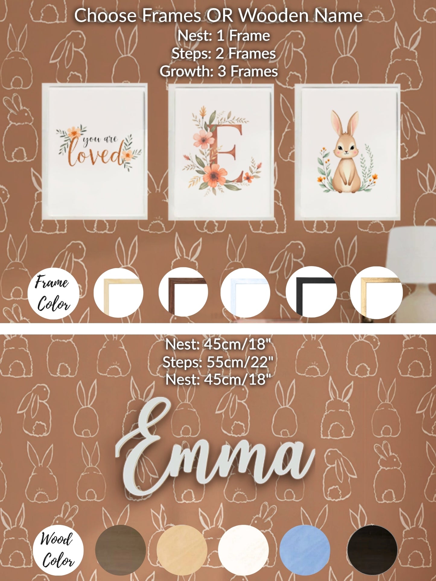 Terracotta Bunnies `set
