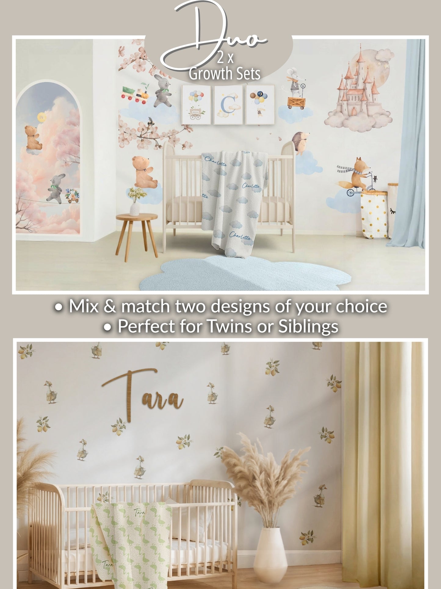 Duck Dream World Nursery Set