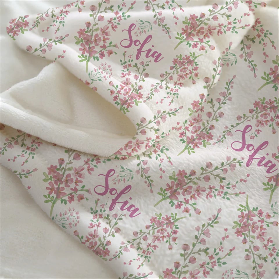 Personaliseerde Babydeken met Vliegtuig Ontwerp – Aanpassingsnaamdeken voor Jongens – Zachte Vacht Babykamer Throw – Geboortegeschenk, Babyshower Present