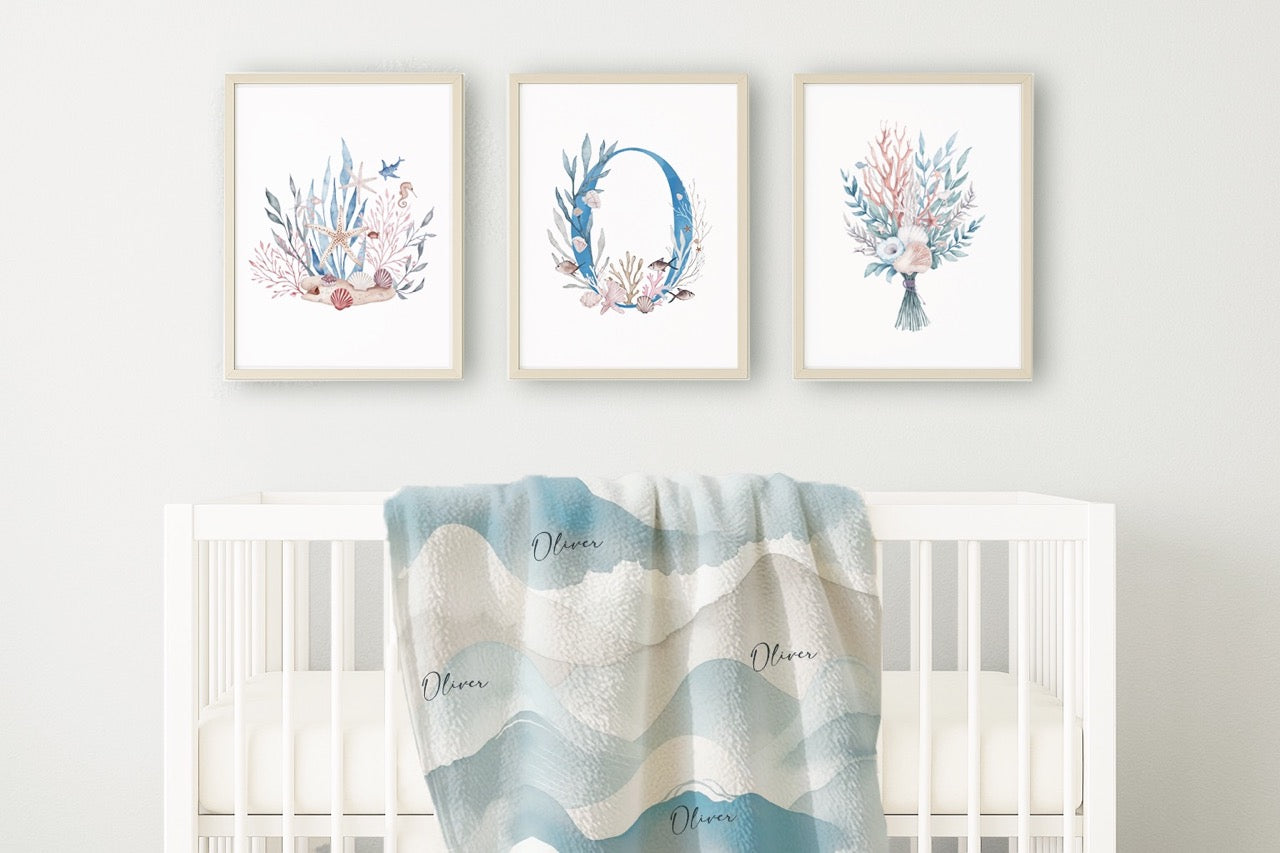 Whale Dreams Nursery Set