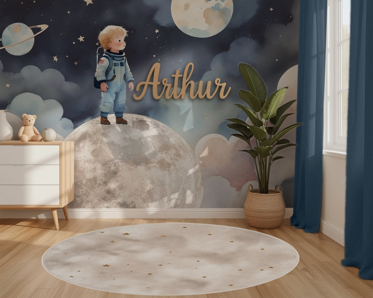 Space Astronaut Universe Nursery Set
