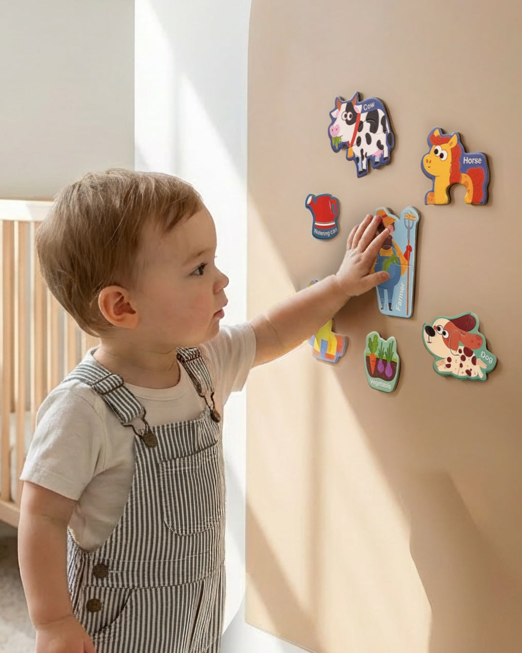 Magnetic Puzzle - Farm Theme