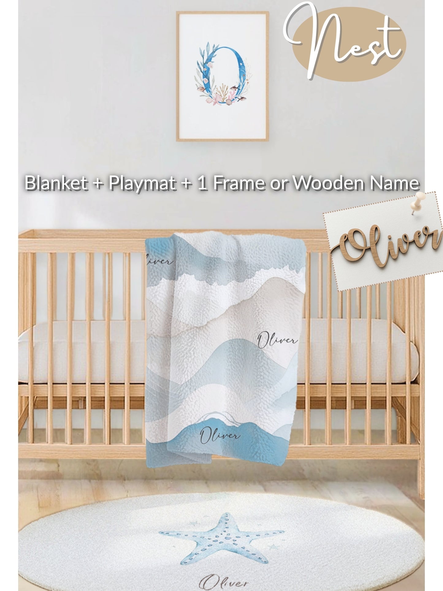 Whale Dreams Nursery Set