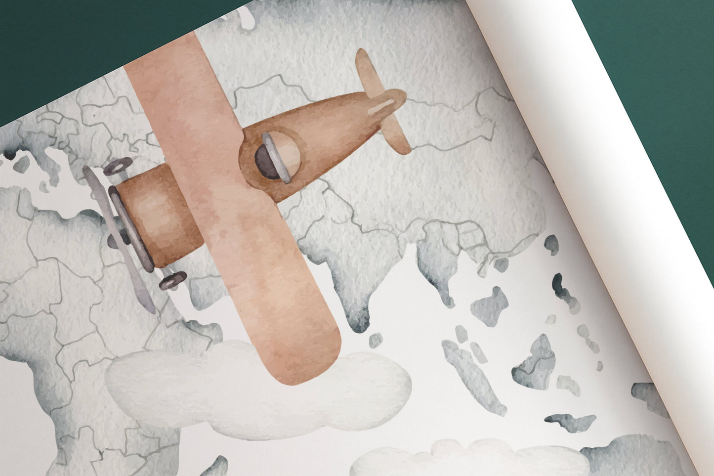 Airplane Nursery Wallpaper Peel & Stick
