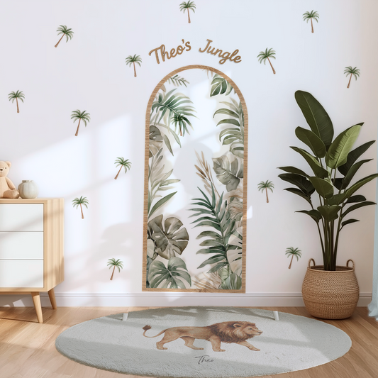 Dream Portal Sticker – Jungle Arch Wall Decal