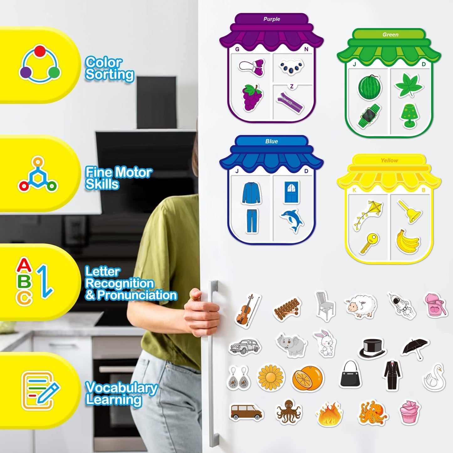 Color Classification Magnets