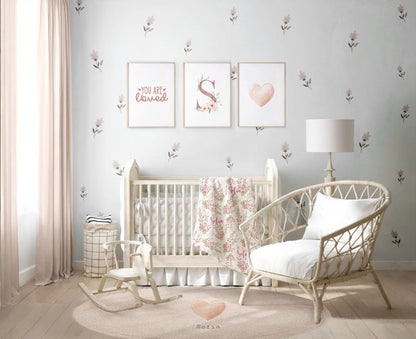 Floral Nursery Set