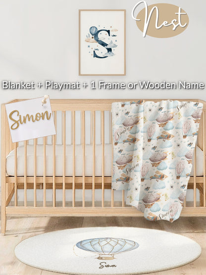 World Map Nursery Set