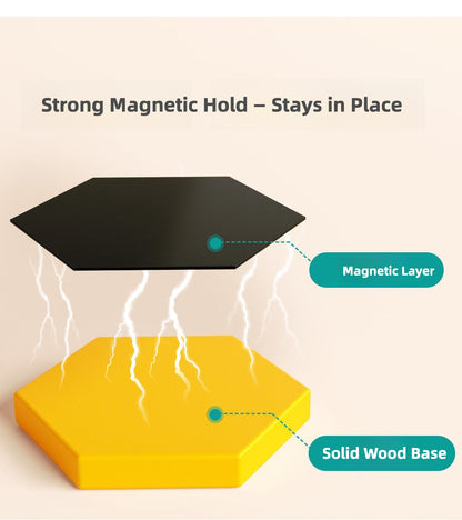 Magnetic Tangram Puzzles - Montessori Learning (225 pcs)