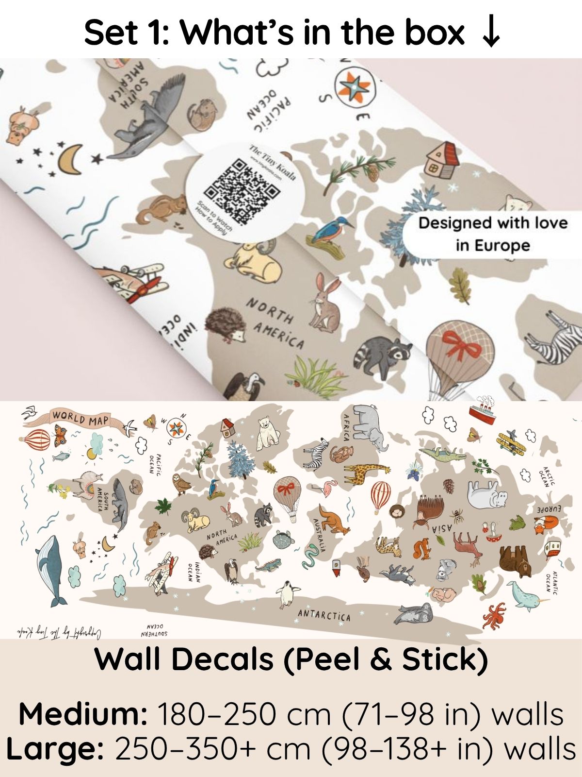 World Map Collection – From $79