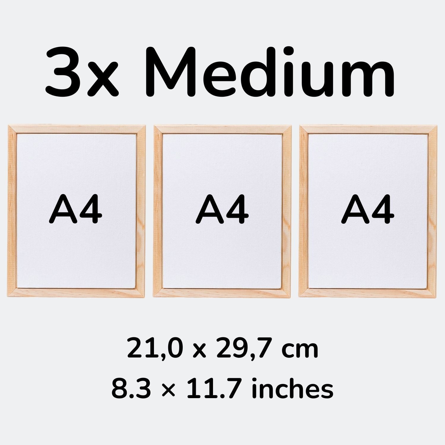 3x Medium