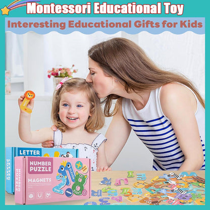 Magnetic Puzzle - A-Z Capital Alphabet Letters