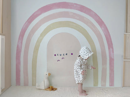Blush Pink Minimal Magnetic Wall