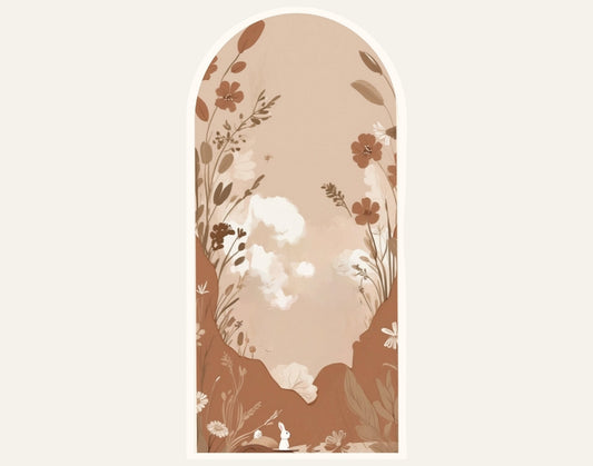 Dream Portal Sticker – Bunnies Arch Wall Decal