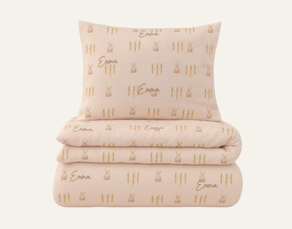 Bunny Personalized Kids Bedding Set – Toddler & Junior Sizes