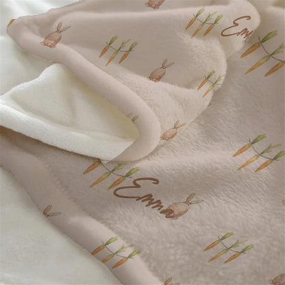 Personaliseerde Babydeken met Vliegtuig Ontwerp – Aanpassingsnaamdeken voor Jongens – Zachte Vacht Babykamer Throw – Geboortegeschenk, Babyshower Present
