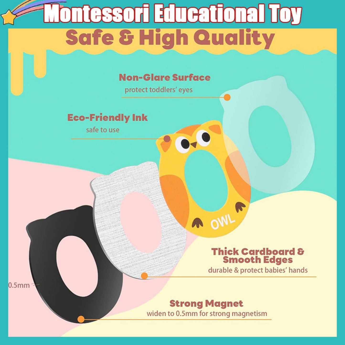 Magnetic Puzzle - A-Z Capital Alphabet Letters