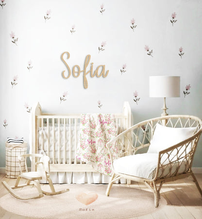 Floral Nursery Set