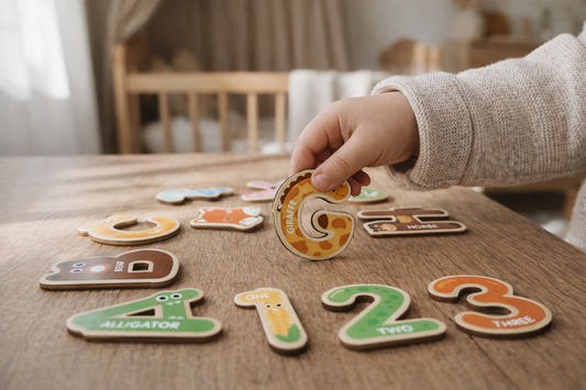 Alphabet & Numbers Magnets (43 pcs)