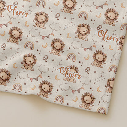 Boho Personalized Baby Blanket