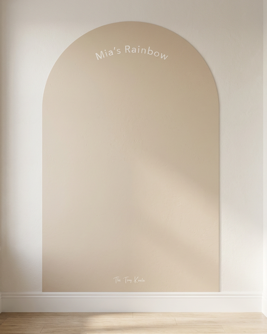 Oat Beige Minimal Magnetic Wall