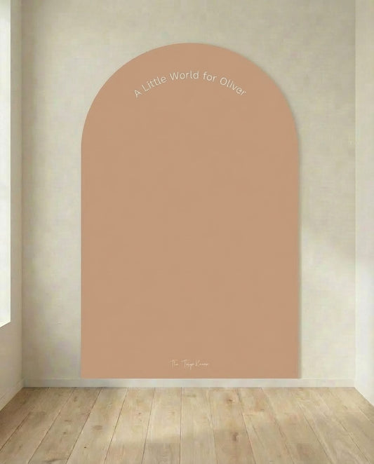 Brown Clay Minimal Magnetic Wall