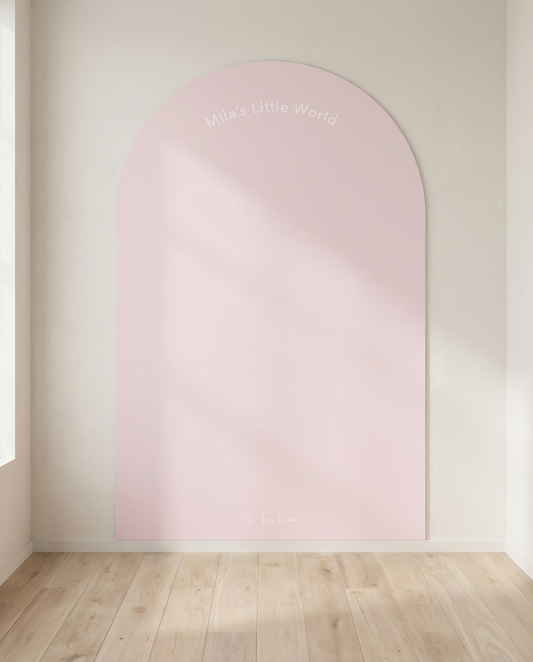 Cherry Blossoms Pink Minimal Magnetic Wall
