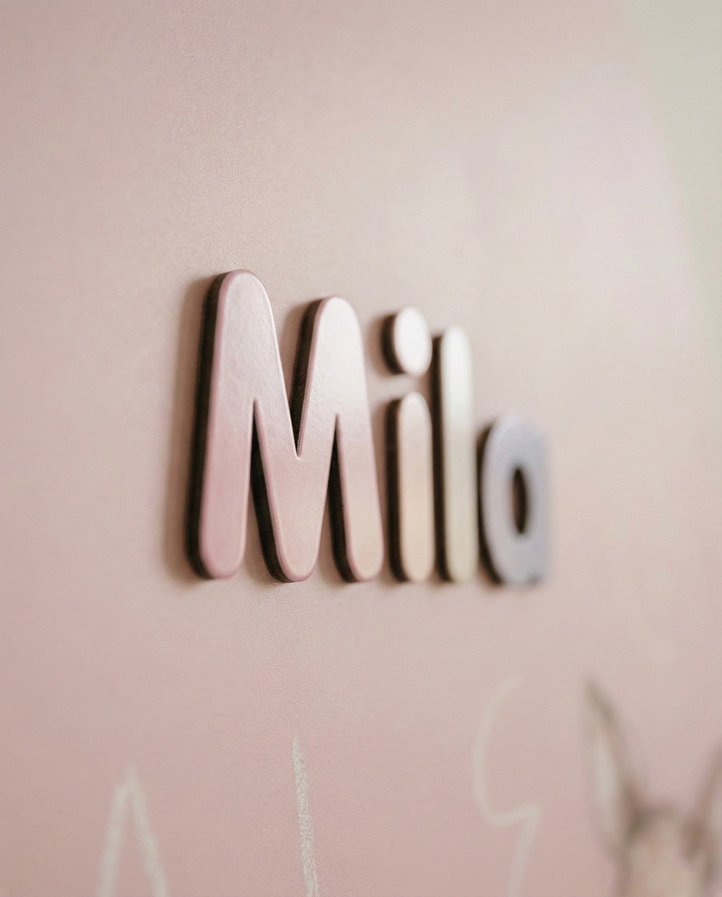 The "Ballerina Deer" Magnetic Story Wall