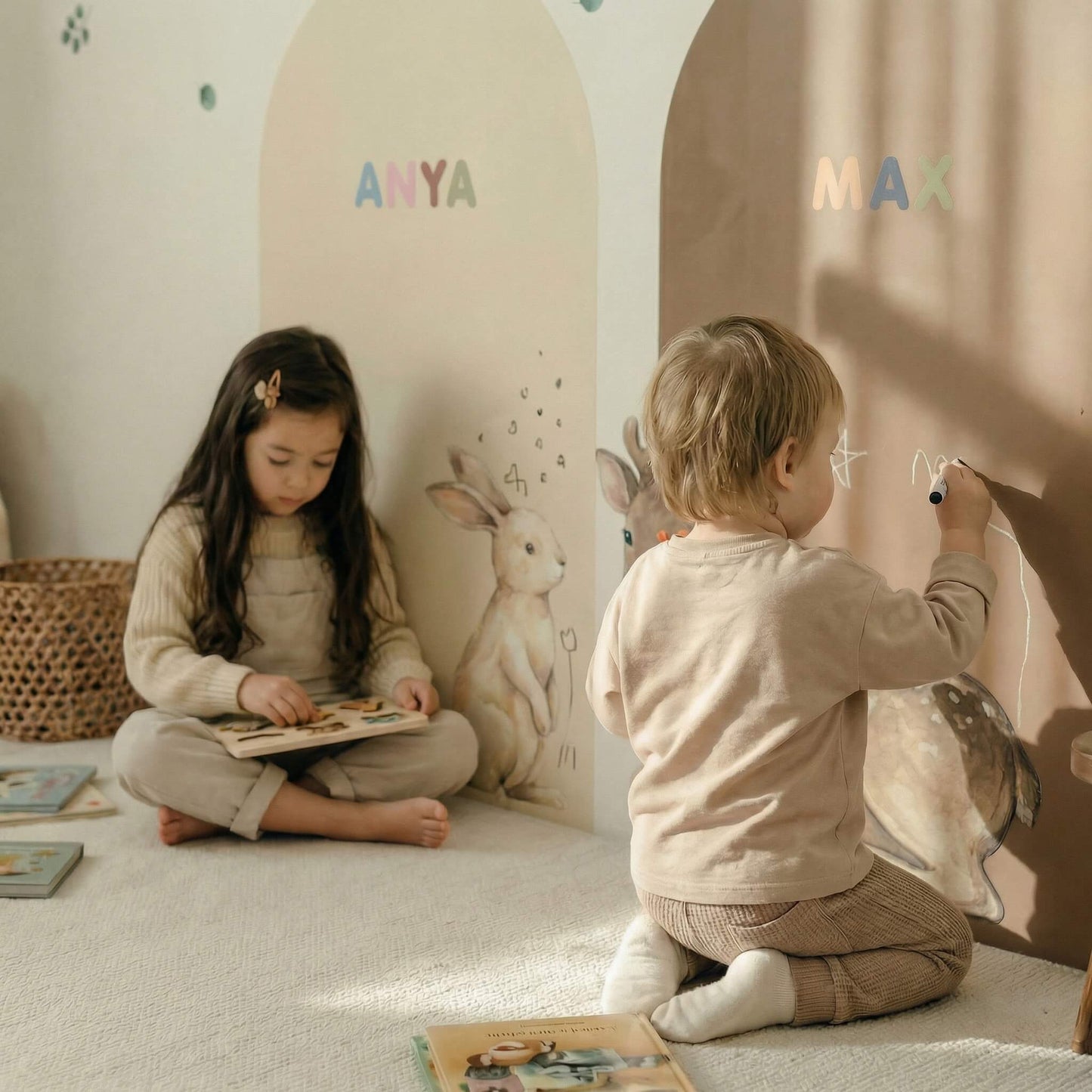 The Magnetic Story Wall™ – Personalized Interactive Playwall for Kids