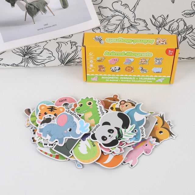 Animals & Numbers Learning Set (38 Pieces)