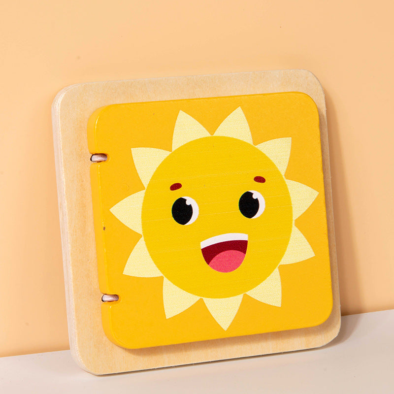 Montessori Wooden Magnets for Cognitive Learning