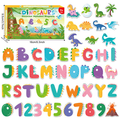 Magnetic Learning Fun for Little Explorers /  Dinosaurs (2–3 Years)_