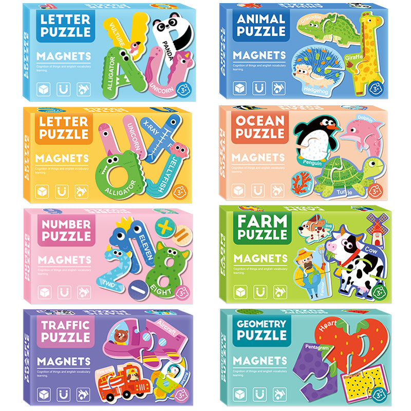 Magnetic Puzzle - A-Z Capital Alphabet Letters