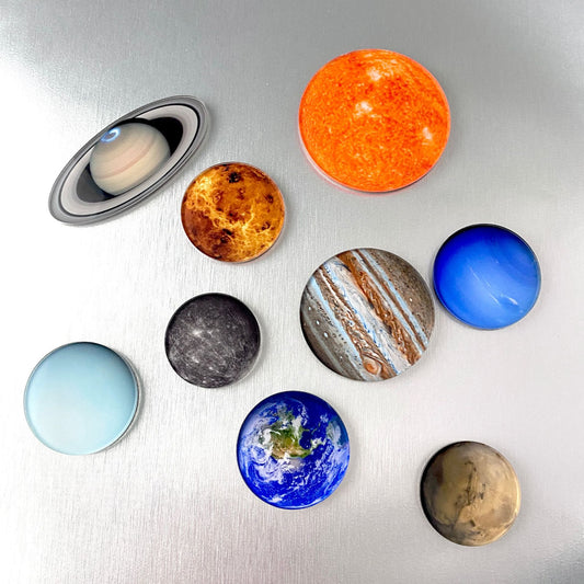 Planets Solar System Magnets (9 pcs)