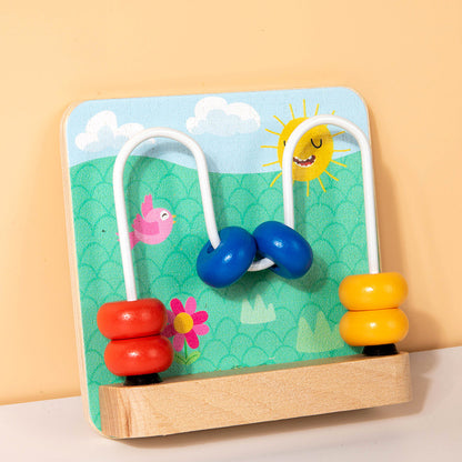 Montessori Wooden Magnets for Cognitive Learning