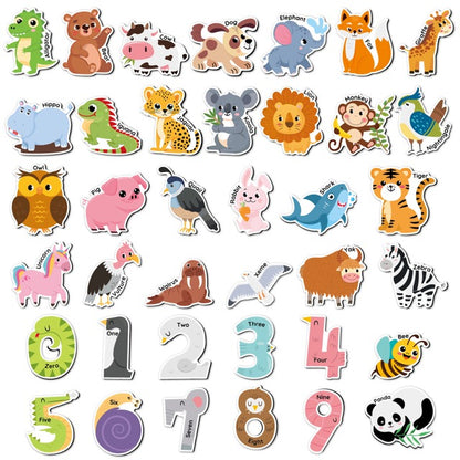 Animals & Numbers Learning Set (38 Pieces)