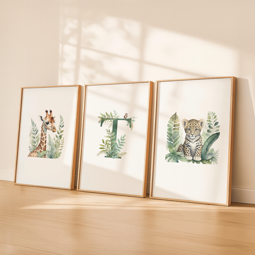 Wall-Art Set - Jungle