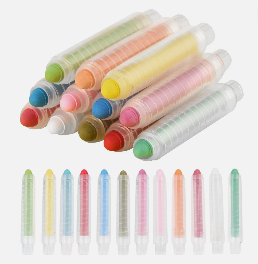 Chalk Crayons 12 colors