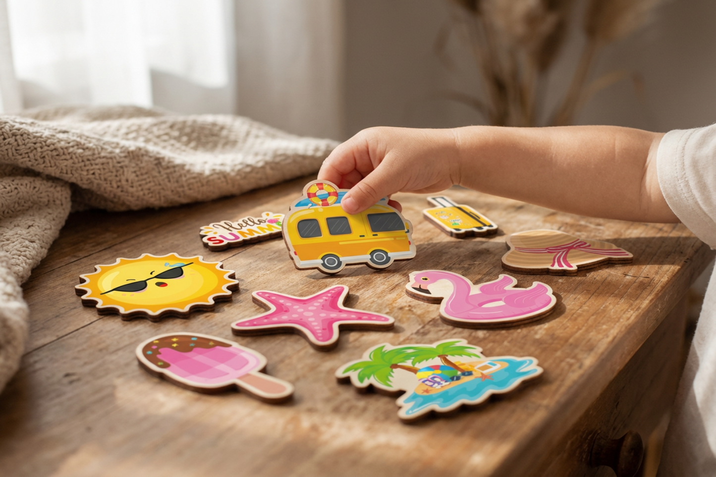 Summer Fun Magnets (38 pcs)
