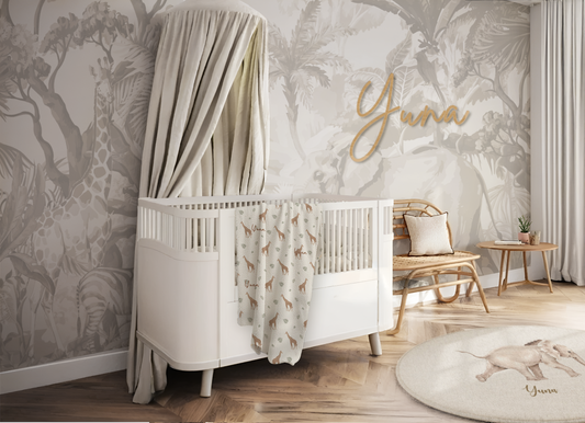 Vintage Safari Wallpaper Peel & Stick