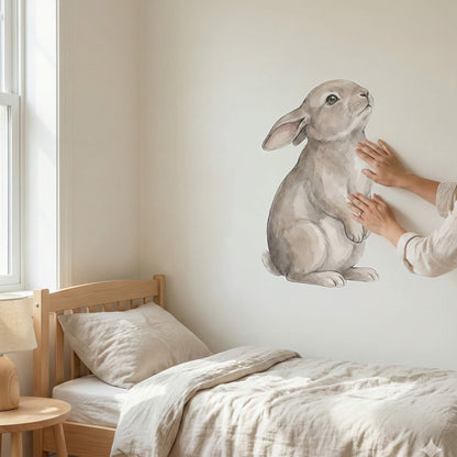 Bunny Wall Sticker (Peel & Stick)