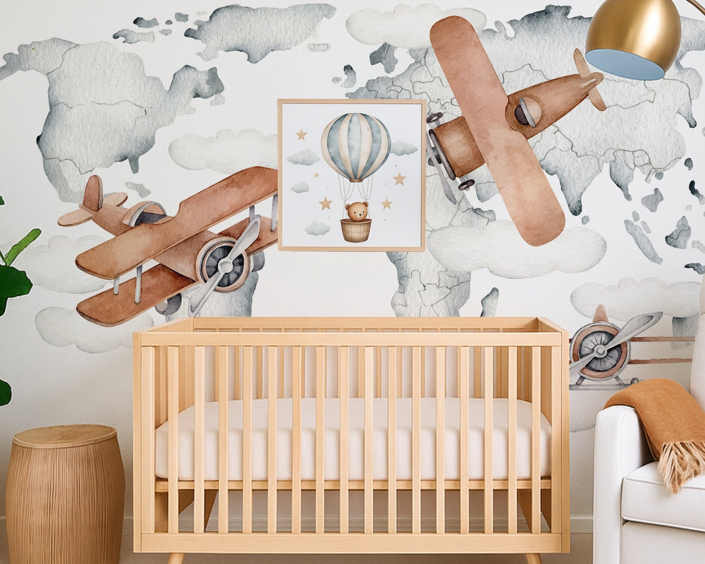 Wall-Art Set - Airplanes