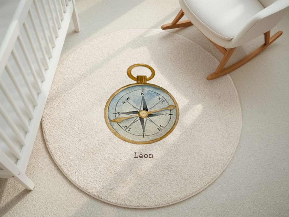 Leuke Zebra - Aangepaste Baby & Kinderkamer Speelmat Tapijt 