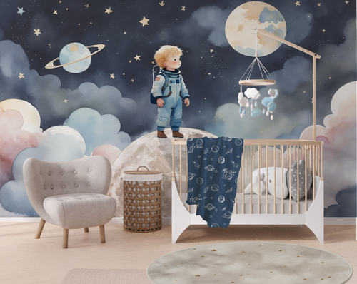 Space Astronaut Universe Nursery Set