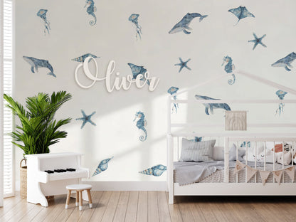 Ocean Wall Stickers - Peel & Stick Decals