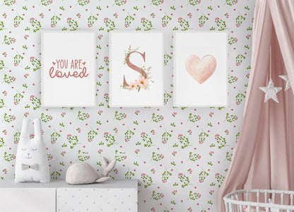 Floral Nursery Wallpaper Peel & Stick