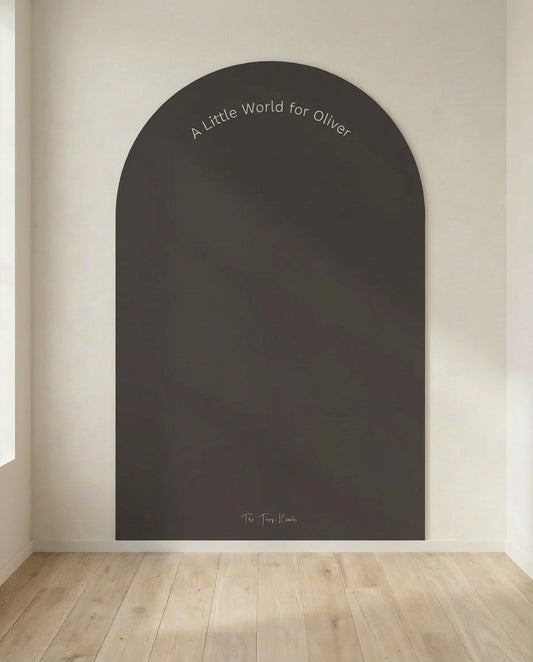 Charcoal Minimal Magnetic Wall